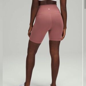 Lululemon Wunder Train High-Rise Athletic Bike Short 6" in Spiced Chai size 10